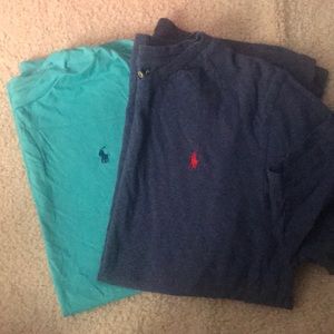 2 polo t shirts